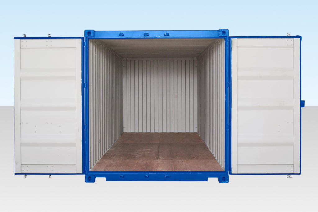 20FT SELF STORAGE CONTAINER WITH BAMBOO FLOOR – BLUE3