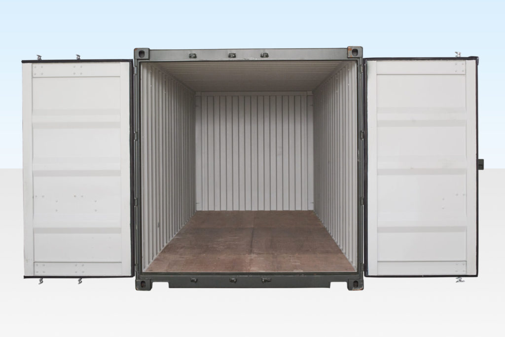 20FT SHIPPING CONTAINER (ONE TRIP) DARK GREEN3